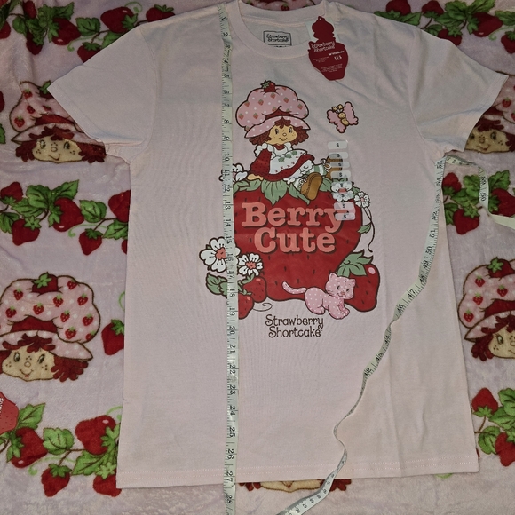 The World of Strawberry🍓Shortcake🍰 SS Tee🍓 NWT 'Vintage' Depiction of 🍓🍰XL - Picture 15 of 16
